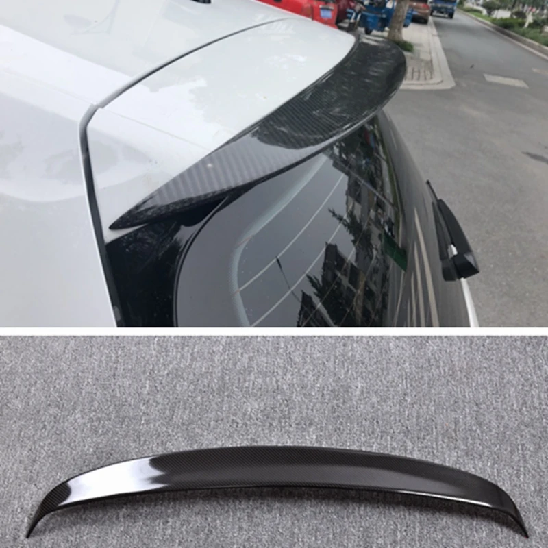 Спойлер для задней крыши из углеродного волокна Volkswagen VW Golf 7 VII MK7 Standard Non-R Non-GTI 14-17 O