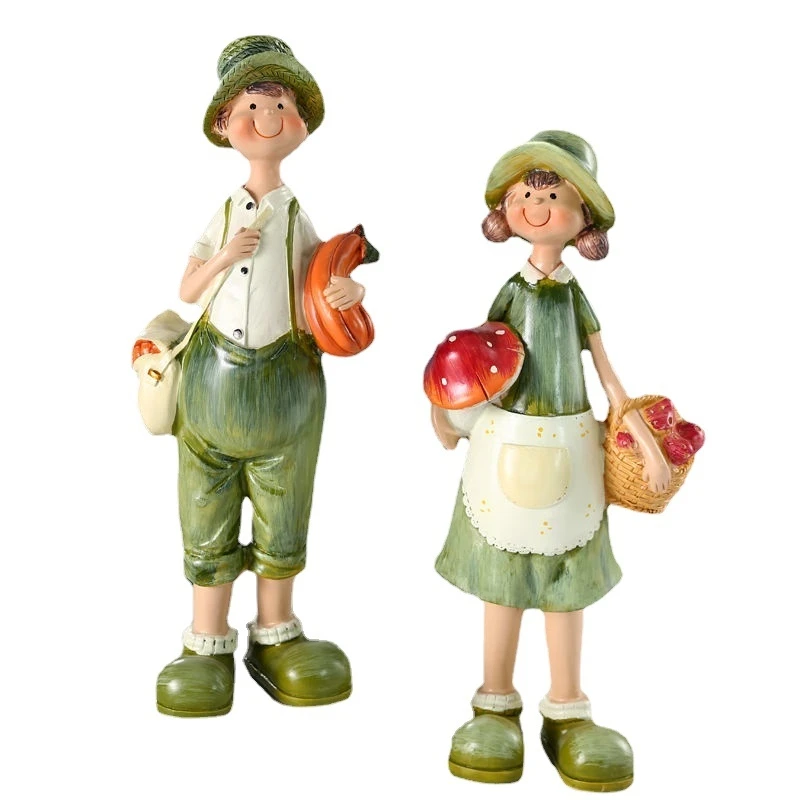 

Anime Creative Classical Style Country Child Action Figure Decoration Resin Model Toys Collection Statue Kawaii Xmas Gift