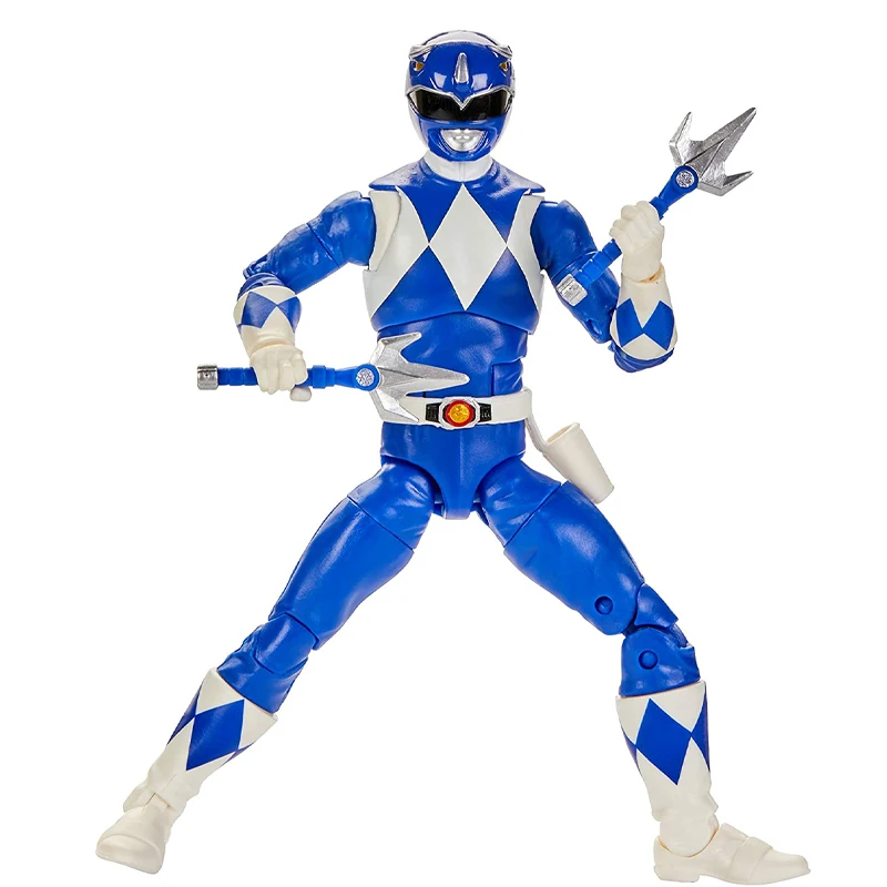

Hasbro Power Rangers Lightning Collection Mighty Morphin Blue Ranger 6-Inch Premium Collectible Action Figure Toy Gift