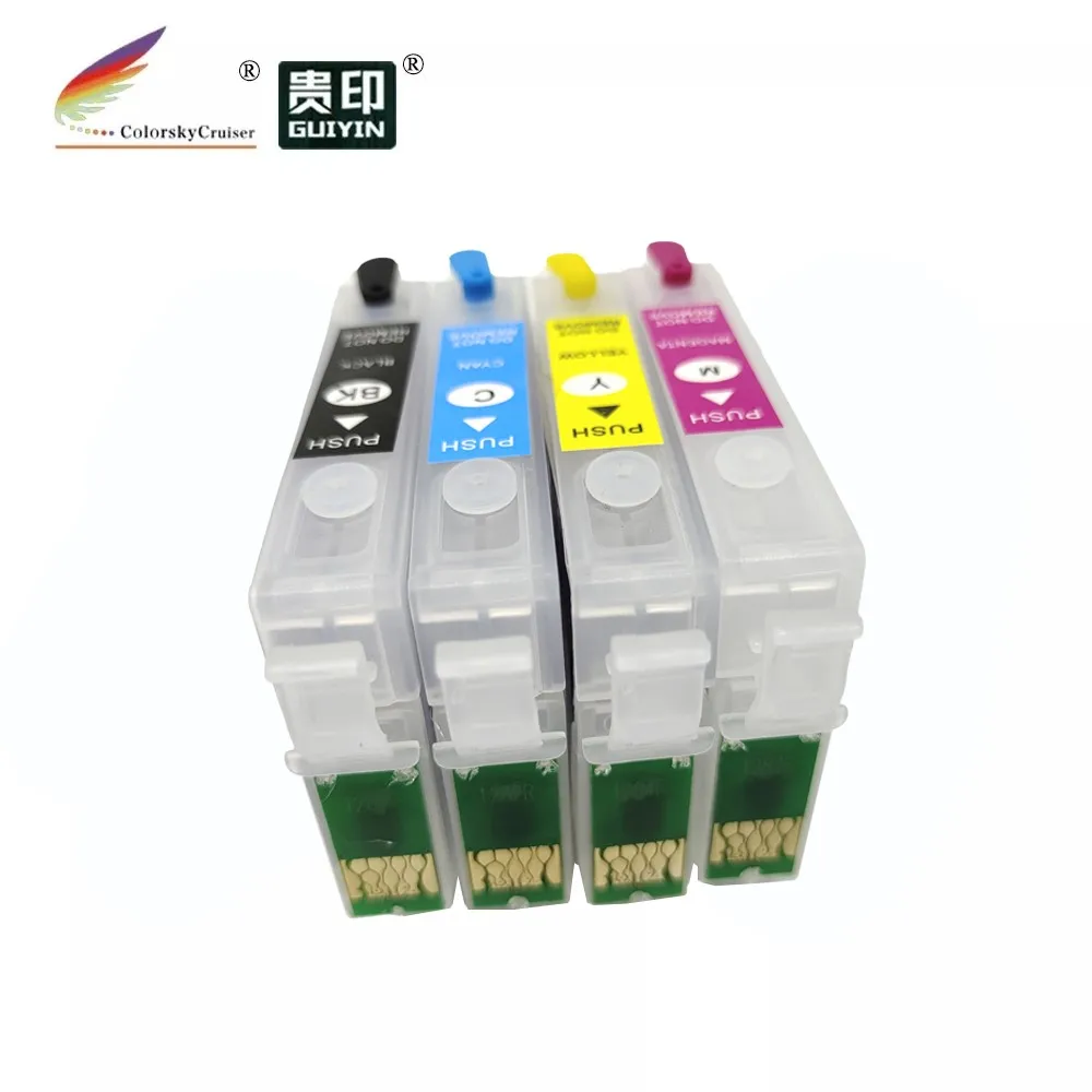 

(RCE-IC4CL56) refillable inkjet ink cartridge for Epson IC4CL56 ICBK56 ICC46 ICM46 ICY46 PX-201 PX-502A PX-601F PX-602F