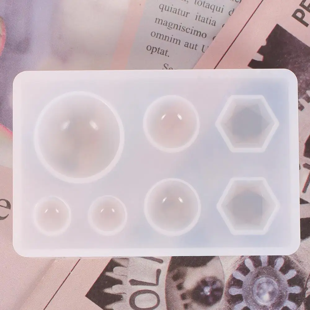 1 шт литье из смолы мяч эпоксидная силиконовая форма Кристалл Алмаз Кулон