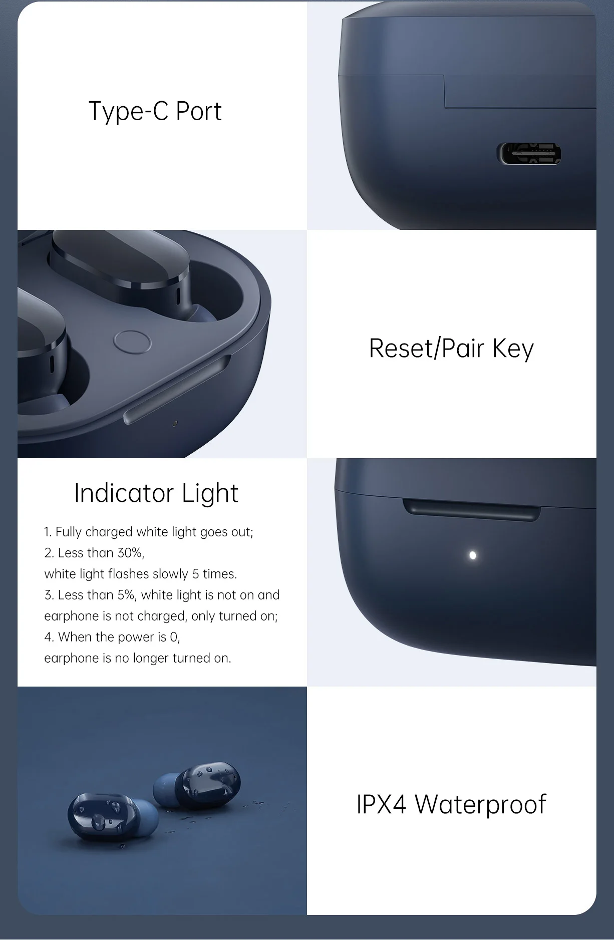 Беспроводные наушники Xiaomi Redmi AirDots 3 Mi Bluetooth 5 2 Hi-Fi стереонаушники с сенсорным
