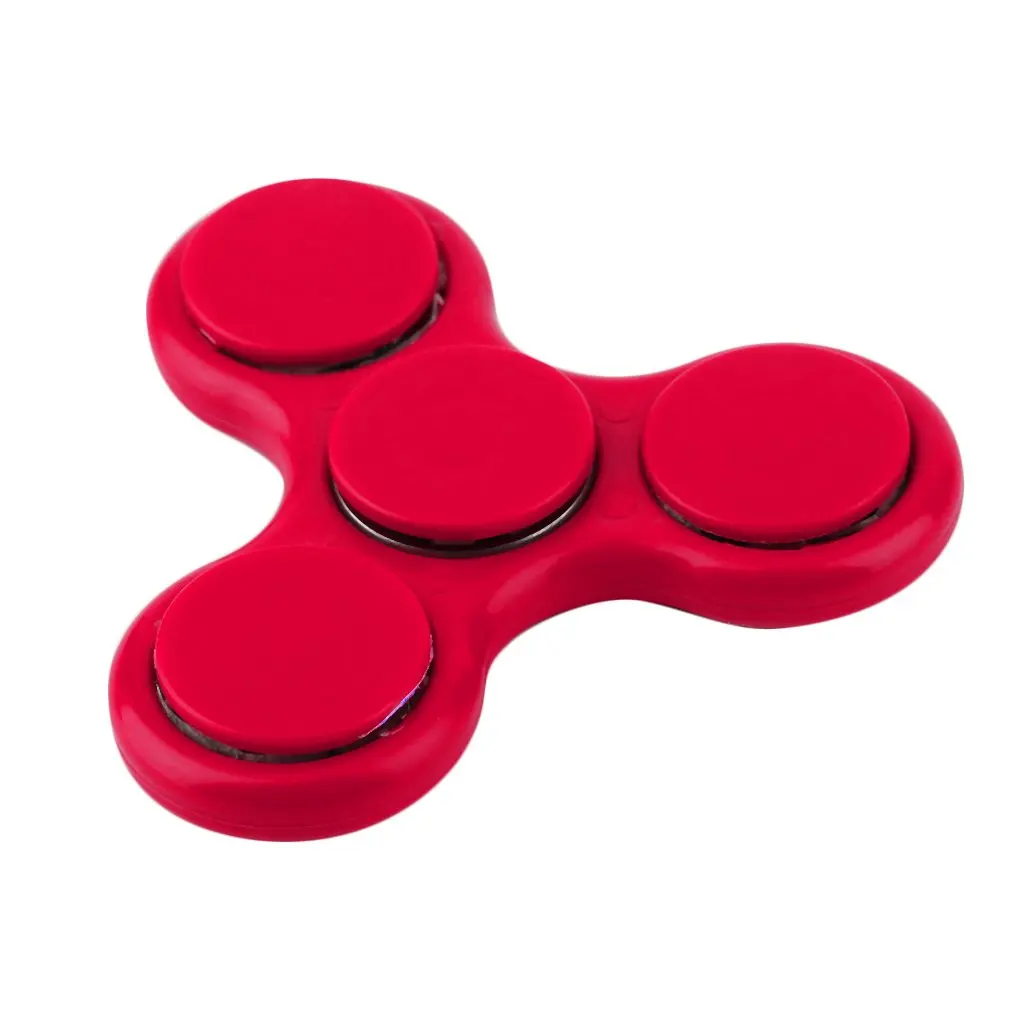 Светодиодный ручной Спиннер с разноцветными треугольниками для СДВГ снятия