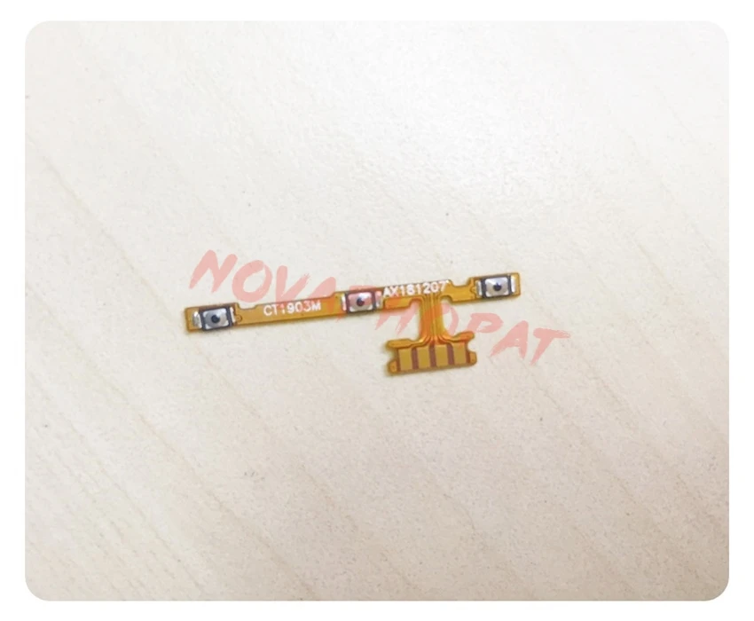 

Novaphopat 10Pcs/Lot Power On/off Volume Switch Flex For Xiaomi Play Side Button Volume Key Flex Cable Ribbon