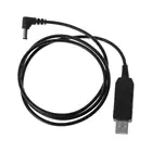 USB Зарядное устройство кабель для Baofeng UV-5R BF-F8HP плюс иди и болтай Walkie-Talkie радио T7E4