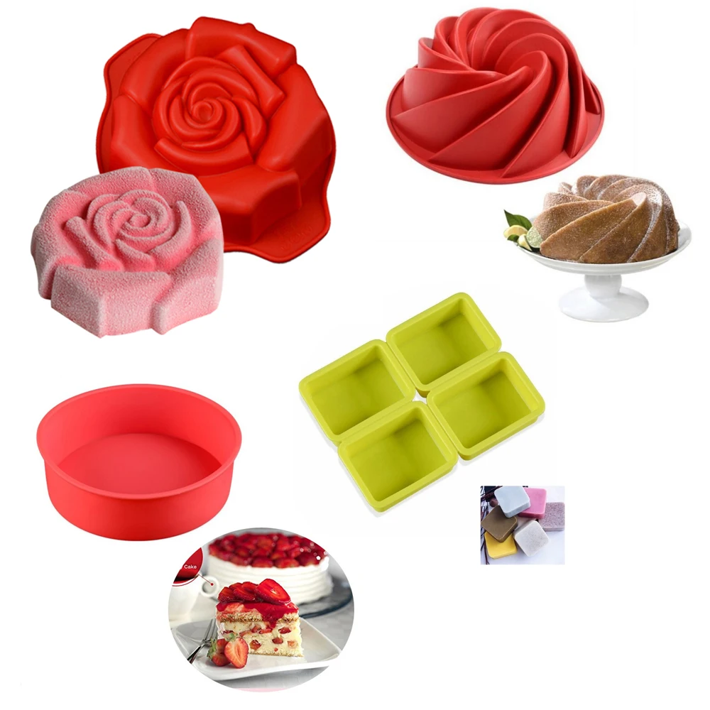 Инструменты для выпечки кондитерских изделий силиконовые формы торта