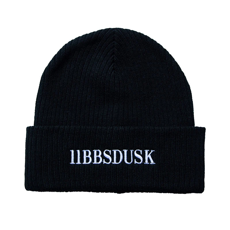 

Knitted Wool Hip Hop LOGO Embroidery Hats Men Winter Warm Couple Streetwear Skullies Beanies Outdoor Sport Casual Leisure Caps