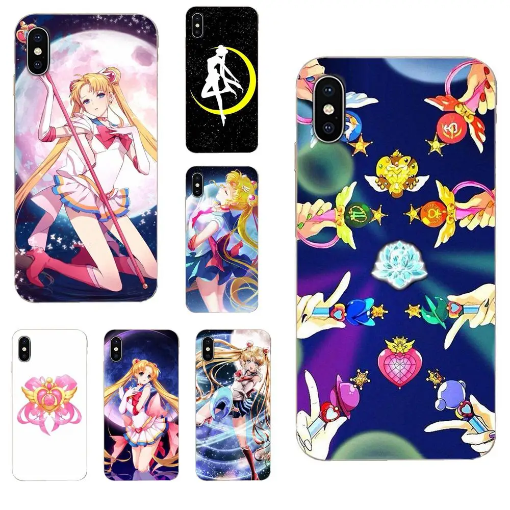 Солдат Сейлор Мун бихойо Сенши для Huawei Nova 2 V20 Y3II Y5 Y5II Y6 Y6II Y7 Y9 G8 G9 GR3 GR5 GX8 Prime 2018