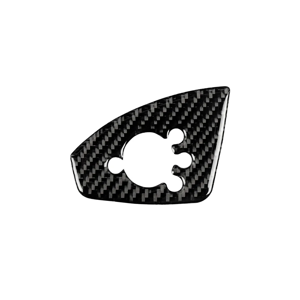 

RHD B-Style Real Carbon fiber Door button Sticker Auto interior Car accessories For Audi TT 8N 8J MK123 TTRS