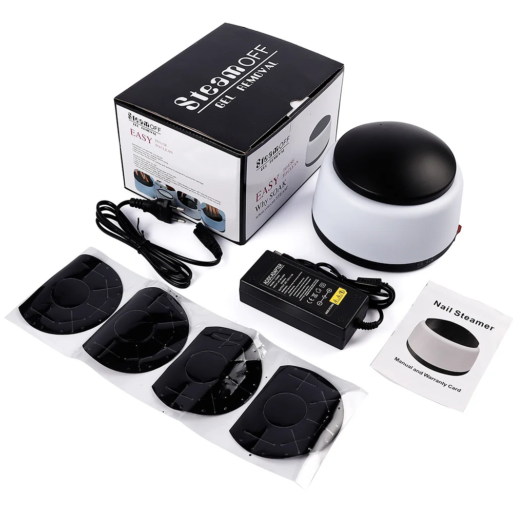 

Pro Electric UV Nail Polish Gel Remover Machine Gel Soak Off Remover Steam Off Nail Steamer Cleaner Nail Tools