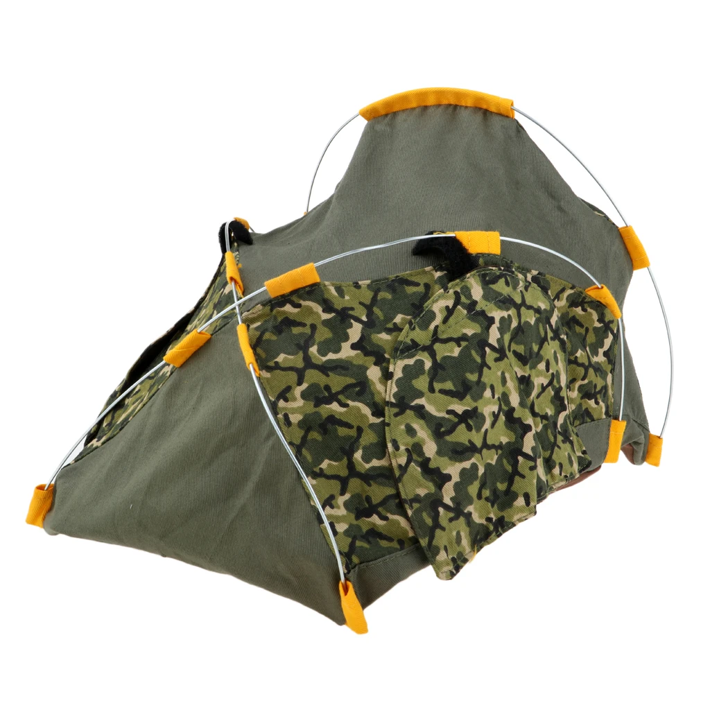 

Fashion Dolls Outdoor Camping Tents Camouflage Tent For 1:6 Soldier Accessories
