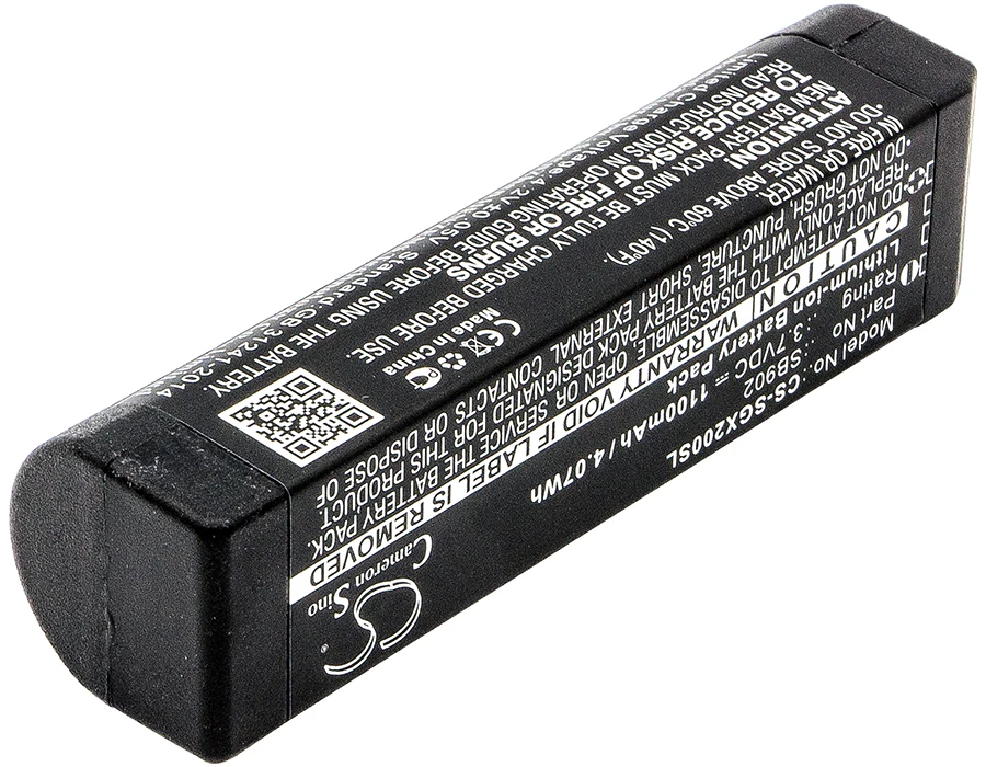 

Cameron Sino For SHURE SB902 GLX-D Digital Wireless Systems,GLXD1,GLXD2,MXW2 Li-ion