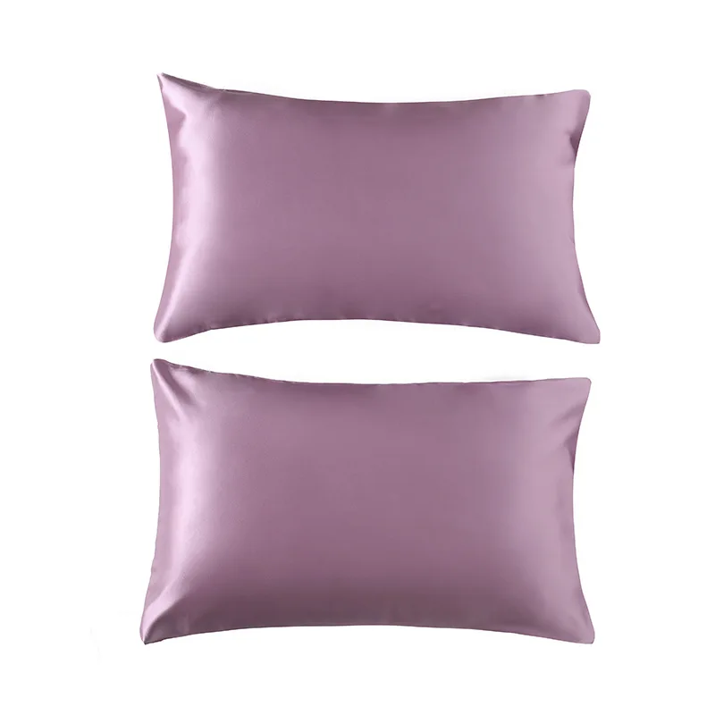 

Good Quality Pure Silk Pillowcase 100 Nature 19Momme Mulberry Silk Pillow Case For Hair Healthy Pillowslip Home Bedding