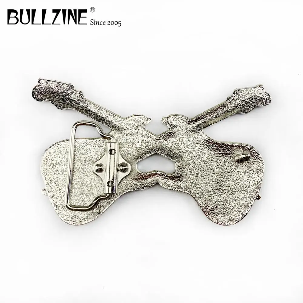 Bullzine цинковый сплав Пряжка гитарного ремня музыку с ремешком и пряжкой FP-01884
