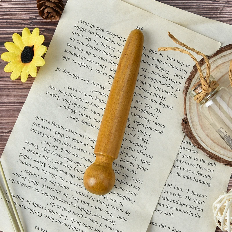 

1PC Wooden Foot Body Massage Stick Acupuncture Foot Reflexology Massager Relieve Muscle Soreness Relaxing Tool