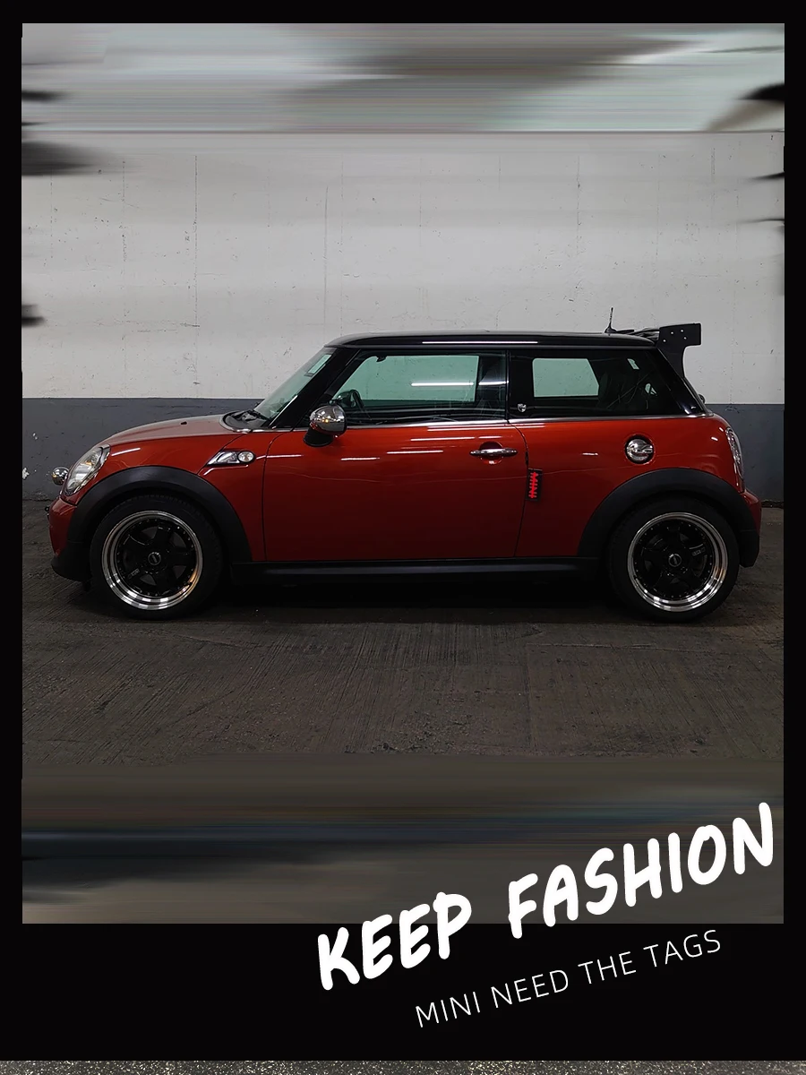 Миниатюрная наклейка высококачественный материал дверная для MINI cooper R50 R53 R56 R60 F56
