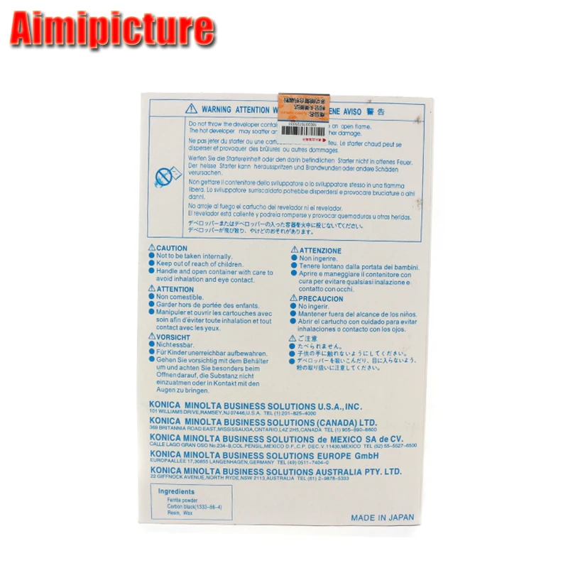 DV710 DV-710 Developer Powder For Konica Minolta bizhub 750 650 751 600 601 920 7145 7165 7155 BH650 BH750 680G/Bag | Компьютеры и