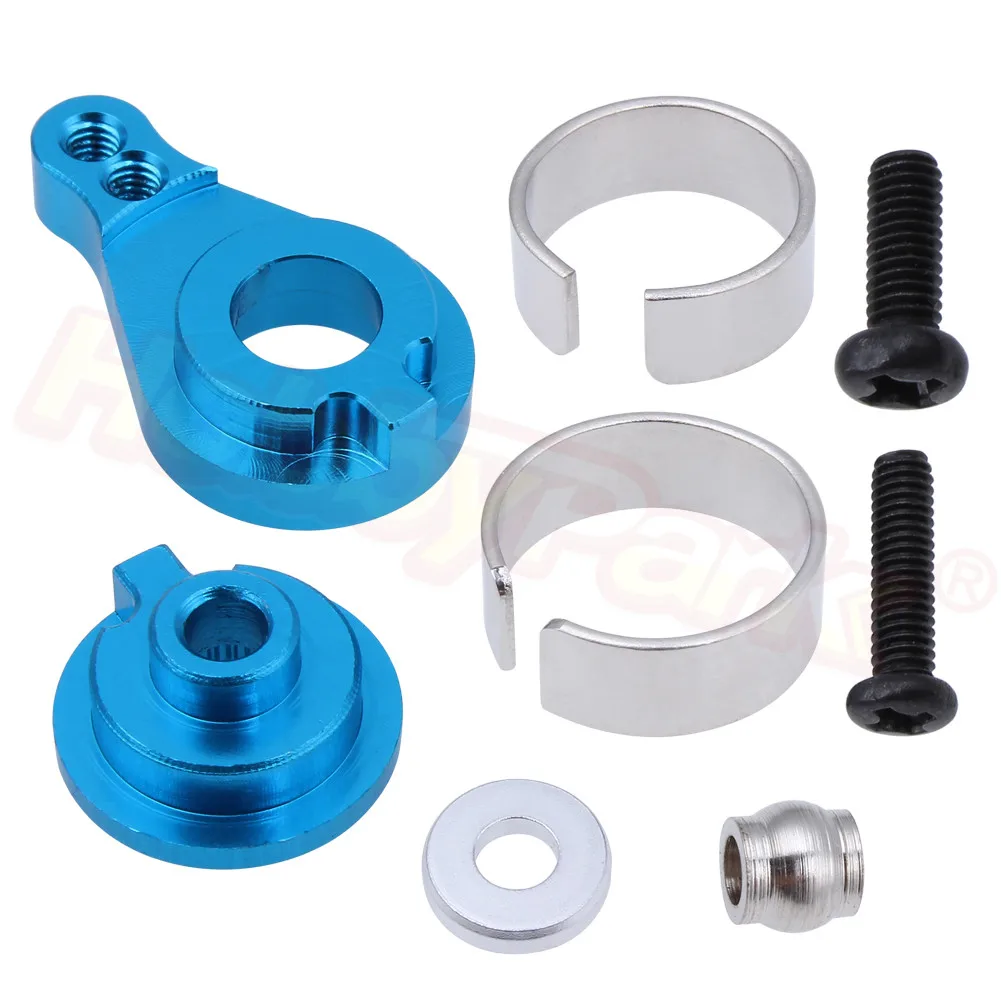 Рулевой сервопривод 0033 из алюминиевого сплава для WLtoys 12428 12423 1/12 RC гусеничный
