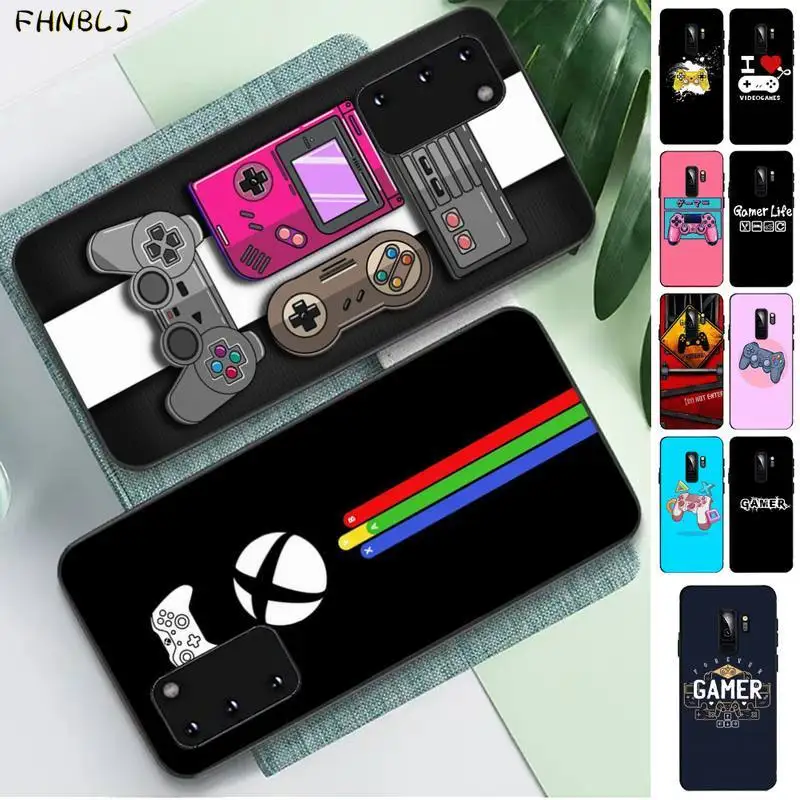 

FHNBLJ Gamer GamePad Luxury Phone Case for Samsung S6 S10 5G S7 EDGE S8 S9 S10 S20 PLUS S10Lite