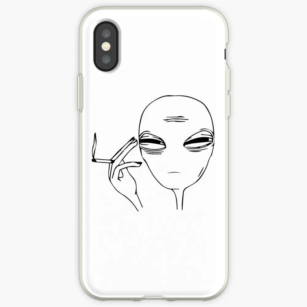 Курить инопланетян для iphone 11 X XS Max XR милый кот Том чехол 8 7 6 6S Plus Мягкий