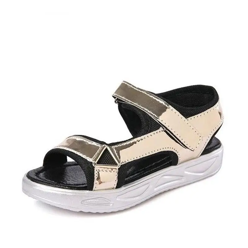 Новые летние детские сандалии для девочек и мальчиков Пляжные Тапочки малышей