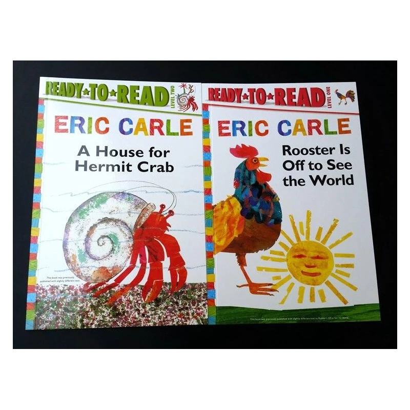 

6Pcs The Eric Carle Collection Have You Seen My Cat Original Children Popular Books Colouring English Activity Book for Kids