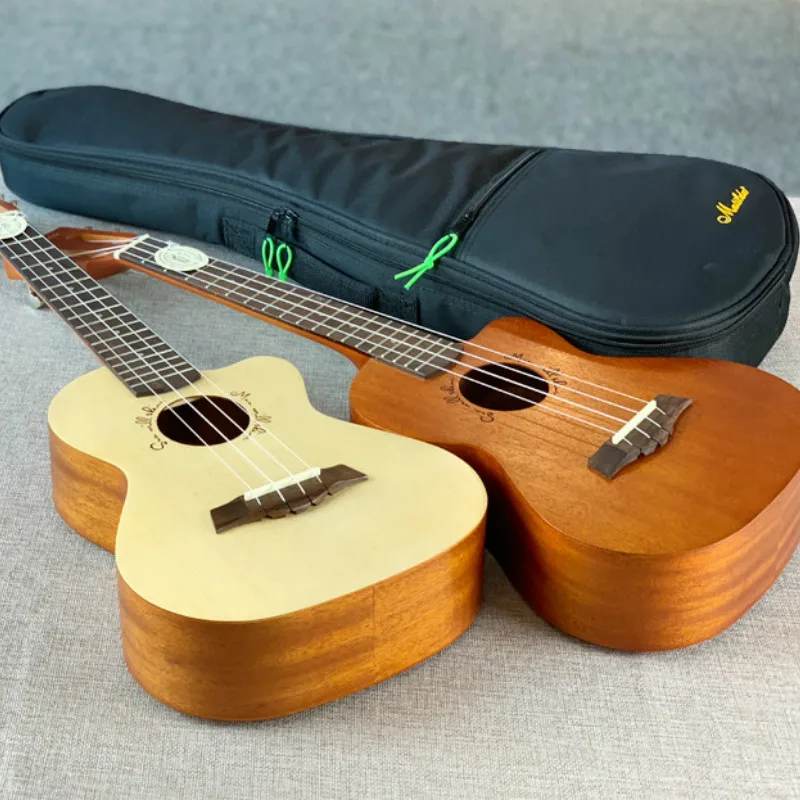 Укулеле акустические мини гитары из красного дерева 10 струн|Гитары| |