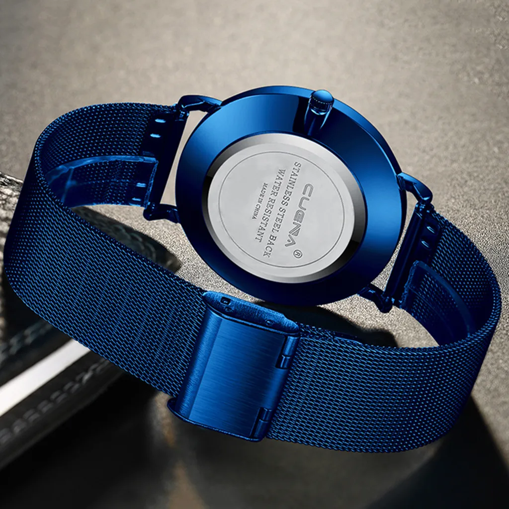 Новое поступление мужские кварцевые часы из нержавеющей стали с магнитной