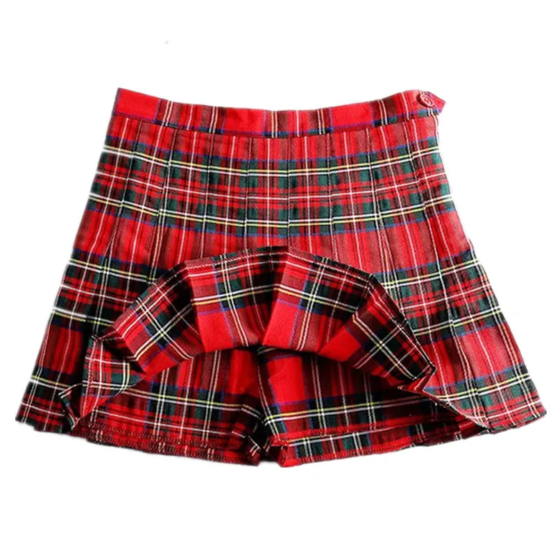 

y2k Skirt Gothic Harajuku Mall Goth Kawaii y2k Clothes Aesthetic Cosplay egirl Dollskill Scottish Plaid Pleated Goth Mini Skirt