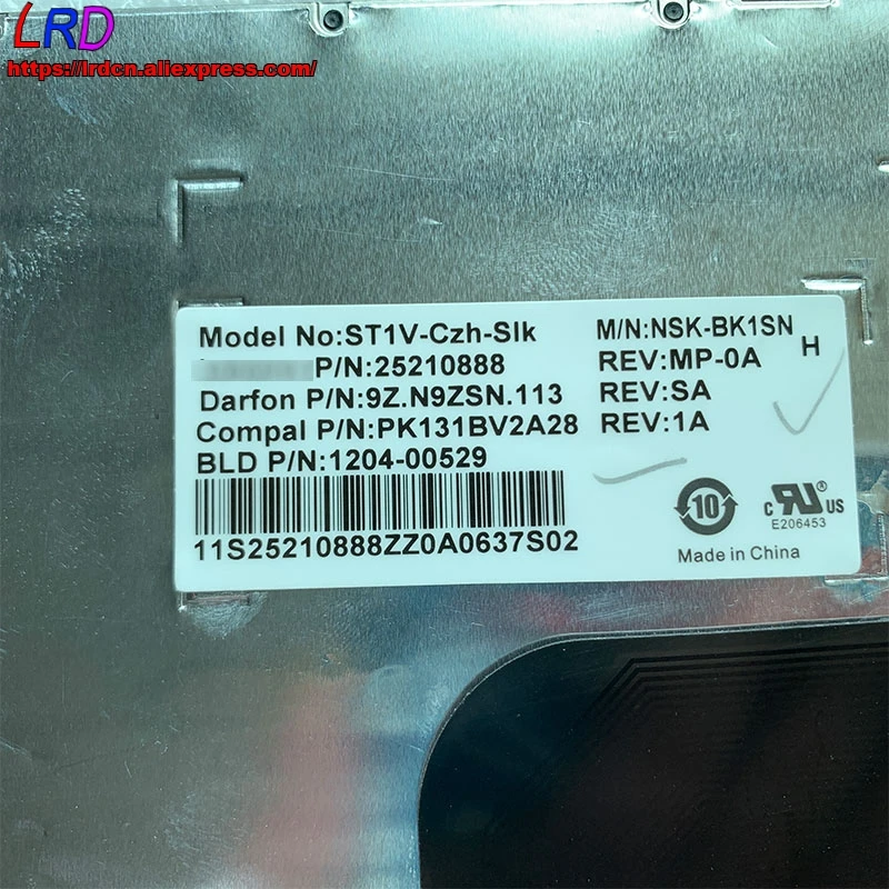CZ Чешская клавиатура для Lenovo IdeaPad Yoga 11S S210 S215 Flex 10 S20-30 S21e-20 ноутбука 25210888 25210858 25210828 |