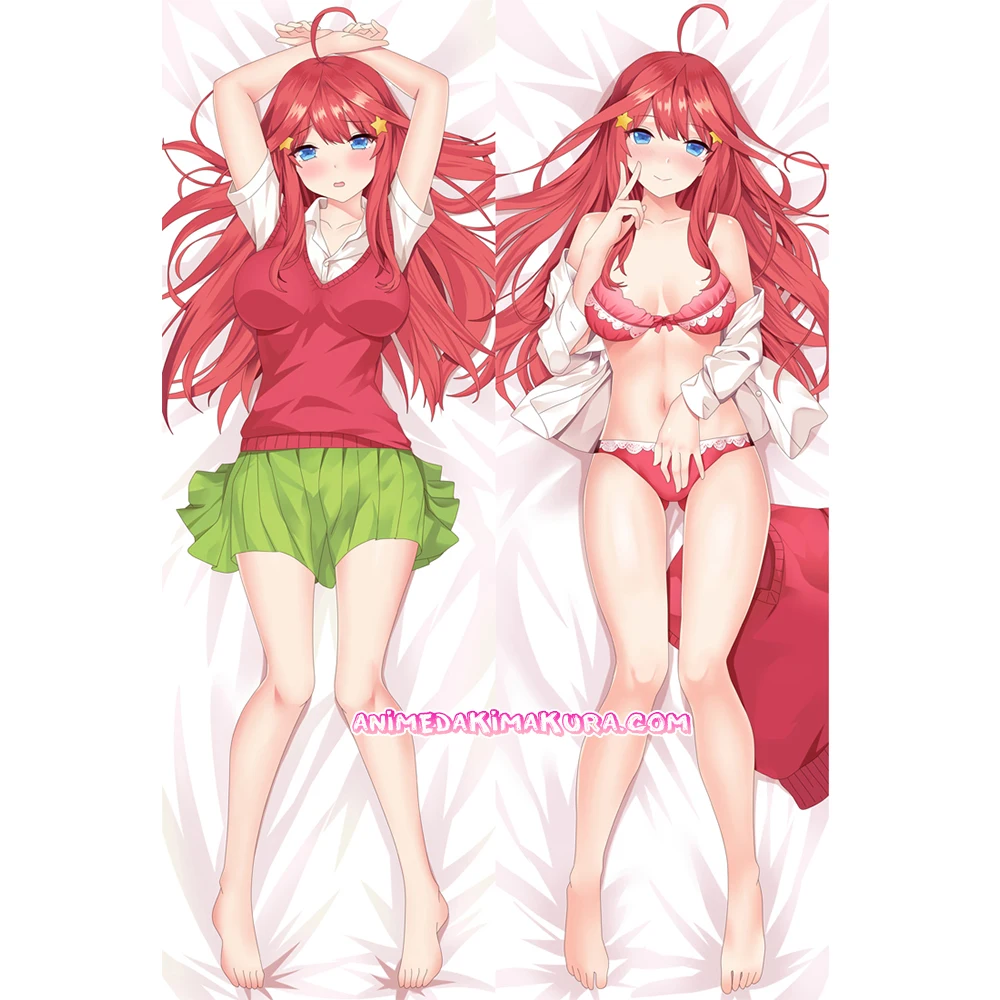 

The Quintessential Quintuplets Itsuki Nakano Anime Girl Dakimakura Hugging Body Pillows Case Cover