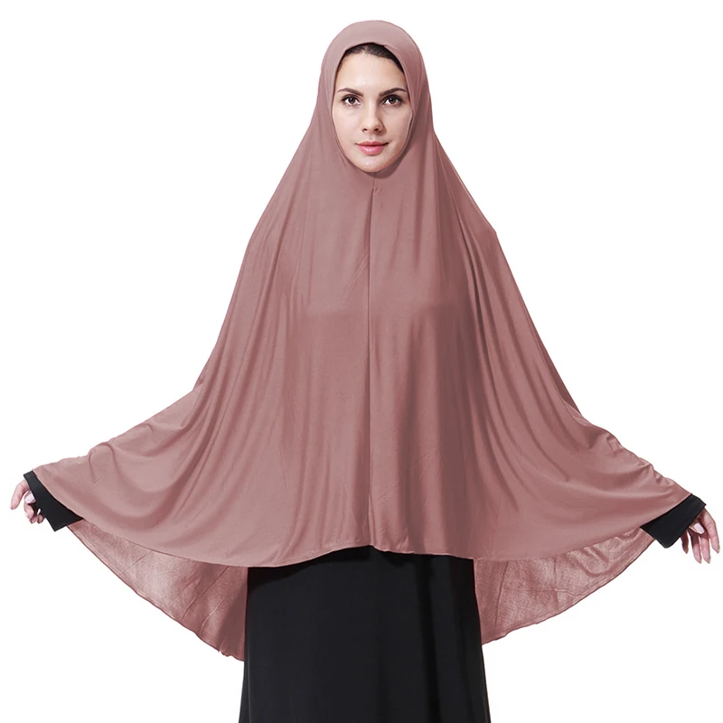Hijab для женщин мусульманский модный длинный головной убор тюрбан зеленый Hijeb