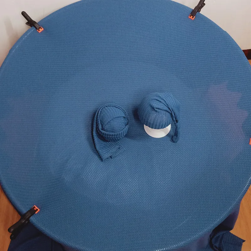Фото Реквизит для фотосъемки новорожденных вафельный фон одеяло шляпа и накидка
