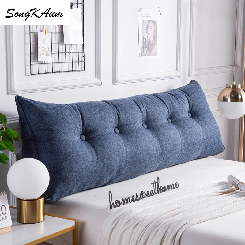 Моющаяся длинная прикроватная Подушка SongKAum в нордическом стиле с наполнением
