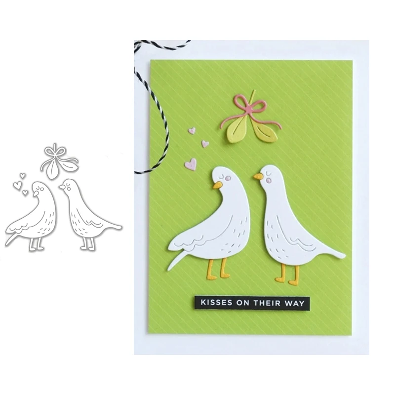 

JC Peace Dove Bird Metal Cutting Dies DIY for Scrapbooking Die Cut Handmade Paper Card Make Stencil Craft Mold Decor New Design