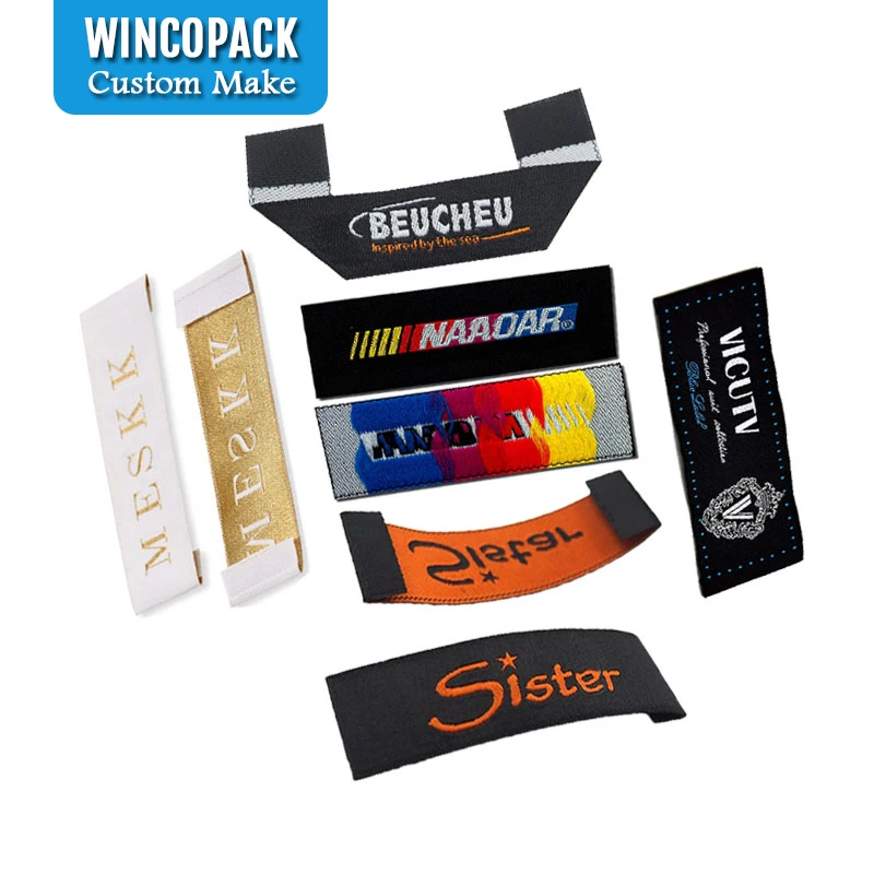 

Custom Wholesale Woven Label For Shirts Fast Shipping WL105