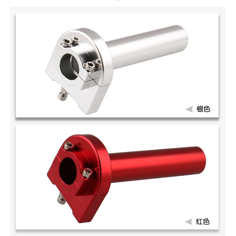 

Universal 22mm 7/8" CNC Aluminum Accelerator Throttle Twist Grips Handlebars For Yamaha Ghostfire RSZ