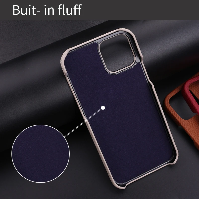 Personalization Custom Initial Name Pebble Grain Leather Phone Cover For iPhone 11 12 13 14Pro X XR XS Max  DIY Phone Case
