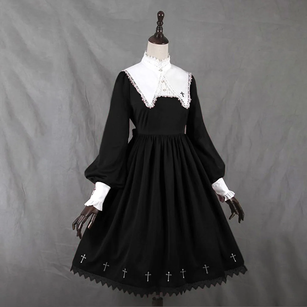 Женское винтажное вечернее платье с пышными рукавами | Тематическая одежда и