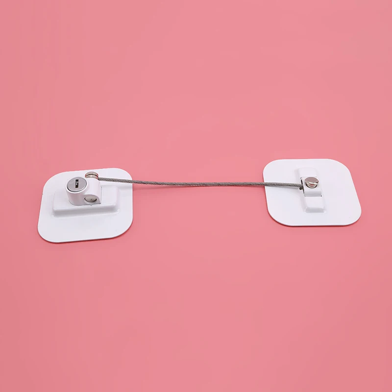 Cerradura de seguridad para beb&eacute;s s de pl&aacute;stico Restrictor de ventana Cerradura de seguridad para beb&eacute;s de los ni&ntilde;os impedir que los ni&ntilde;os cayendo Bloqueo de ventana-5