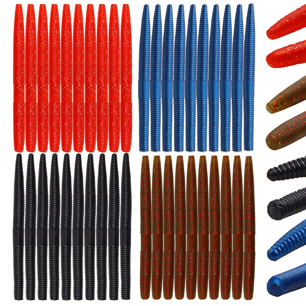 40 шт. приманка для рыбалки 10 см 15 | Спорт и развлечения