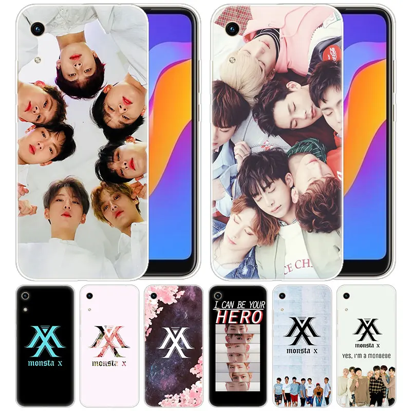 Роскошный мягкий силиконовый чехол Monsta X KPOP для мальчиков Huawei Honor 9X 8A 7A 20 Pro 7X 8X 7S 8S 8