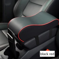 car seat armrest cushion 1pc durable leather car suv center box armrest console soft pad cushion cover waterproof pu leather