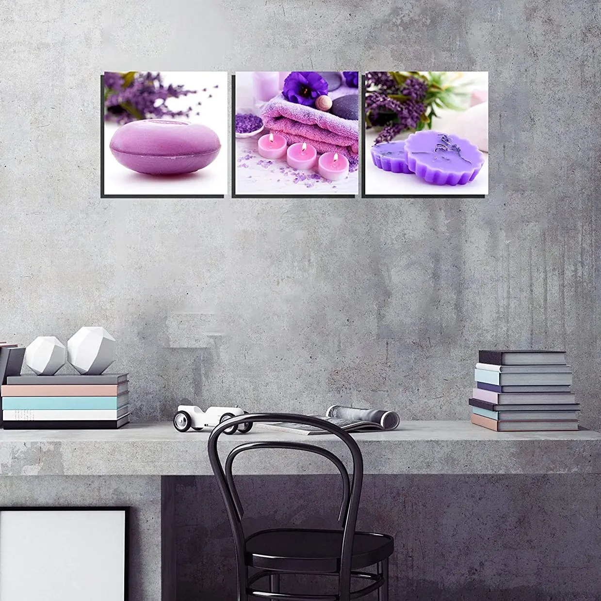 Zen Spa фиолетовые ароматические свечи для ароматерапии искусство на стене картины