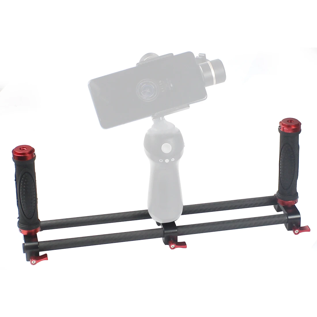 Комплект кронштейнов с двойной ручкой из алюминиевого сплава для DSLR камеры Beholder