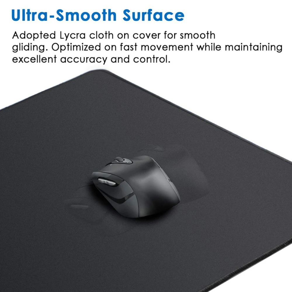 

Large Mouse Pad with Stitched Edges Large Non-Slip Rubber Base Computer Mouse Mat for Computers Gaming Office Home