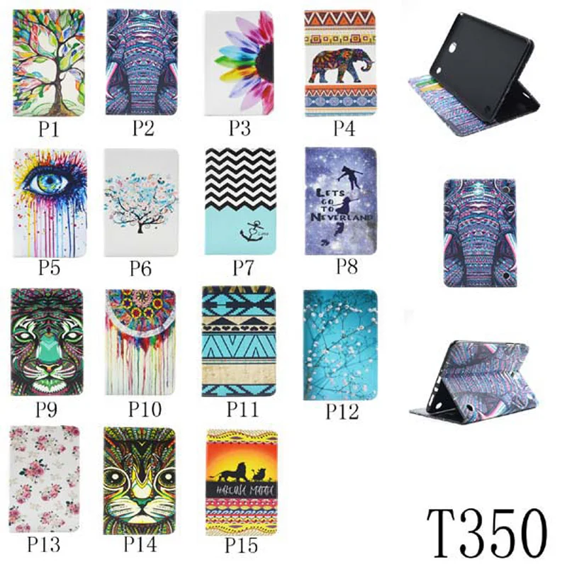 Чехол книжка из искусственной кожи с отделением для карт и принтом чехол Samsung Galaxy