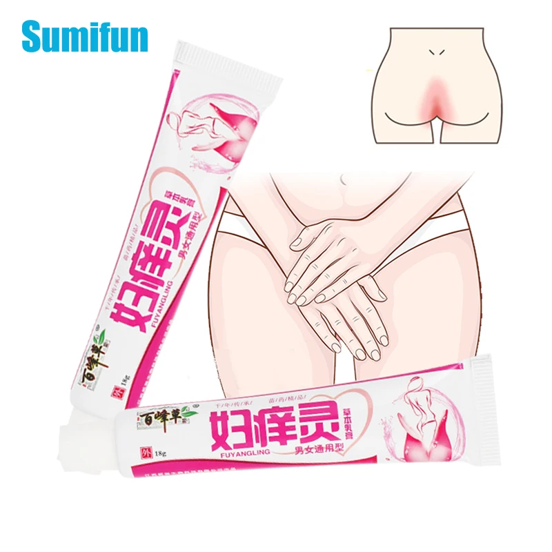 

18g Private Antipruritic Cream Vulva Herbal Ointment Itching Antibacterial Remove Odor Inner Thigh Anti Icth Plaster Skin Care