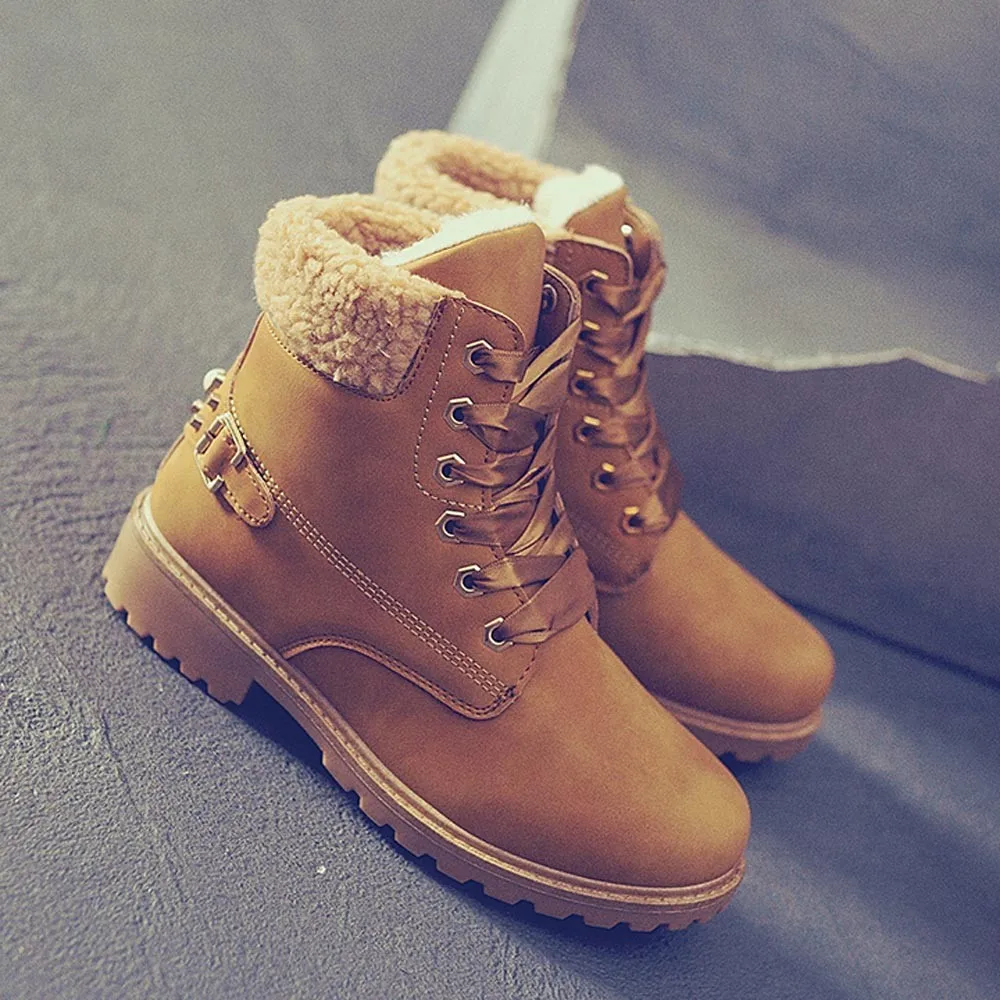 Классические женские ботинки-мартинсы SAGACE зимние ботинки повседневные короткие