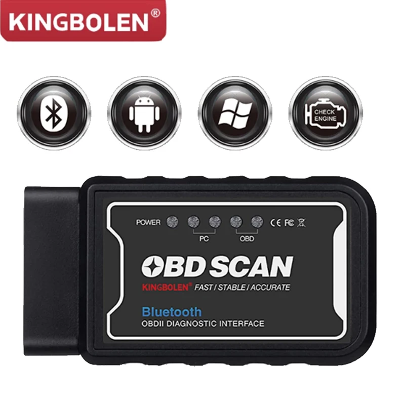 ELM327 V1.5 Wifi/BT с PIC18F25K80 на Android/IOS OBDII сканер Wifi Bluetooth совместимый автомобильный OBD2